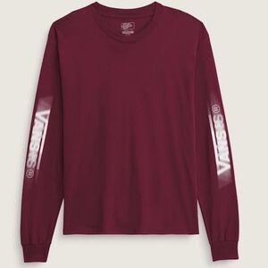 VANS Blur Drop Long Sleeve T-Shirt L
